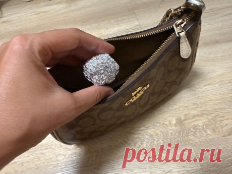 Вот для чего китайцы всегда носят с собой в сумке шарик из фольги. Удивилась, когда узнала, теперь сама так делаю | Почавкаем | Рецепты | Дзен