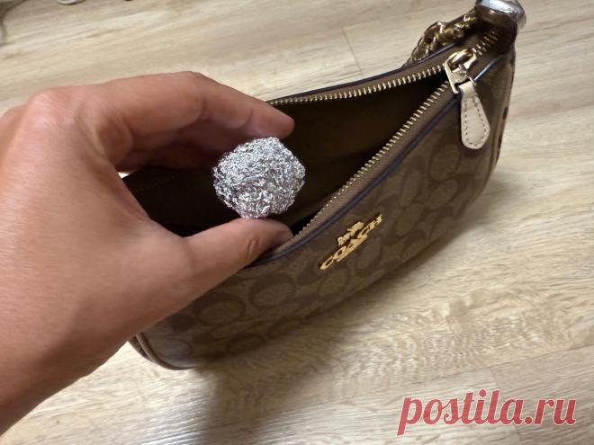 Вот для чего китайцы всегда носят с собой в сумке шарик из фольги. Удивилась, когда узнала, теперь сама так делаю | Почавкаем | Рецепты | Дзен