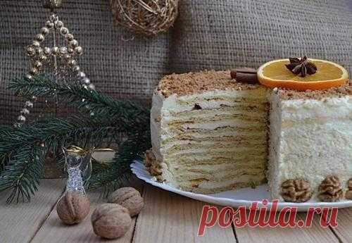Творожный торт.   Этот нежный и очень вкусный домашний торт всегда на моем праздничном столе. Вам потребуется: Творог 400 г. Сахар 1 ст. + 1 ст. Яйца куриные 4 шт. Сода 2 ч. л. Мука 2, 5-3 ст. Крахмал кукурузный 1 ст. л. Молоко коровье 900 мл. Масло сливочное 300 г. Ванильный сахар 2 пакетика....