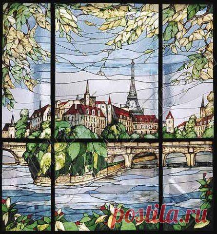 Витражи - окна в сказочные миры: идеи для творчества