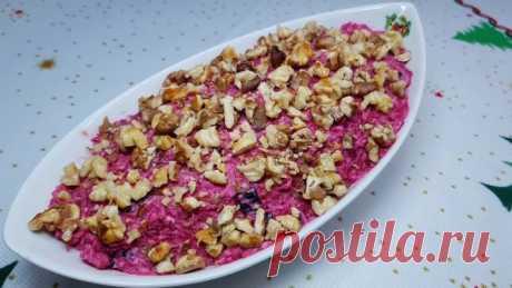 САЛАТ ИЗ СВЕКЛЫ ИЗ ПРОСТЫХ ПРОДУКТОВ! БЮДЖЕТНЫЙ ВАРИАНТ НА ПРАЗДНИЧНЫЙ СТОЛ