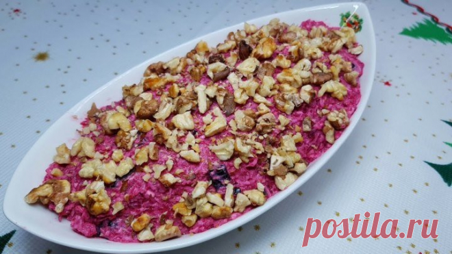 САЛАТ ИЗ СВЕКЛЫ ИЗ ПРОСТЫХ ПРОДУКТОВ! БЮДЖЕТНЫЙ ВАРИАНТ НА ПРАЗДНИЧНЫЙ СТОЛ
