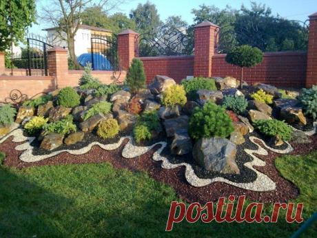 Дизайн участка своими руками