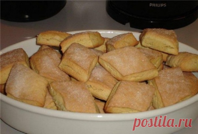 Вкусное печенье на кефире