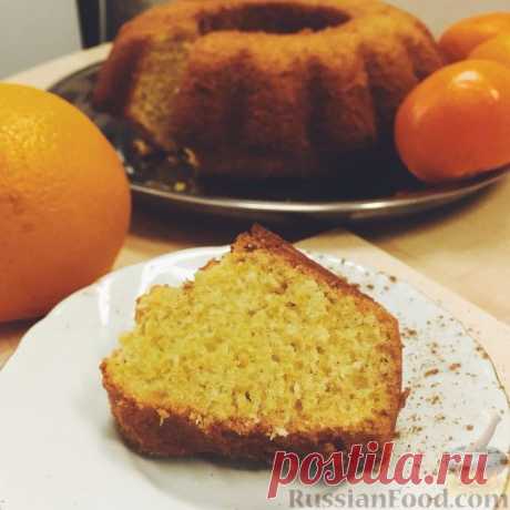 Рецепт: Апельсиновый кекс на RussianFood.com