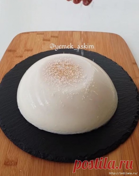 Тающий во рту десерт «Яйцо страуса»: удивительно легко приготовить