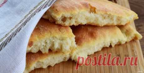 Армянская лепешка Матнакаш на кефире - неповторимо пышная, ароматная и вкусная! Вместо хлеба или просто с чаем!
