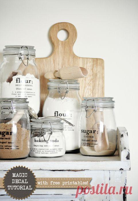 Идея для кухни. Перенос изображений с помощью термотрансферной бумаги и ломинатора