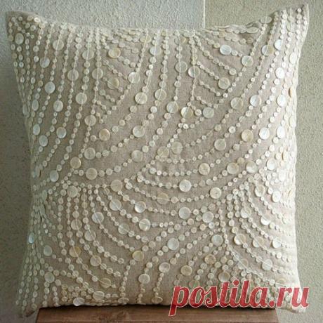@ Декор подушек швейной фурнитурой | МОЙ МИЛЫЙ ДОМ – идеи рукоделия, вязание, декорирование интерьеров