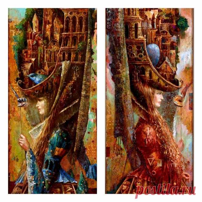 Времена года. Дата рождения роль не играет... ~ Художник Лукьянов Сергей