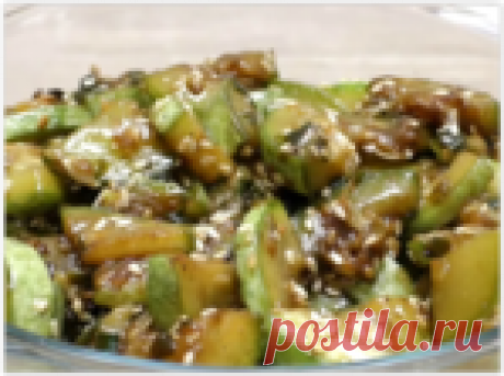 Кабачки по-корейски - быстрая и очень вкусная летняя закуска!