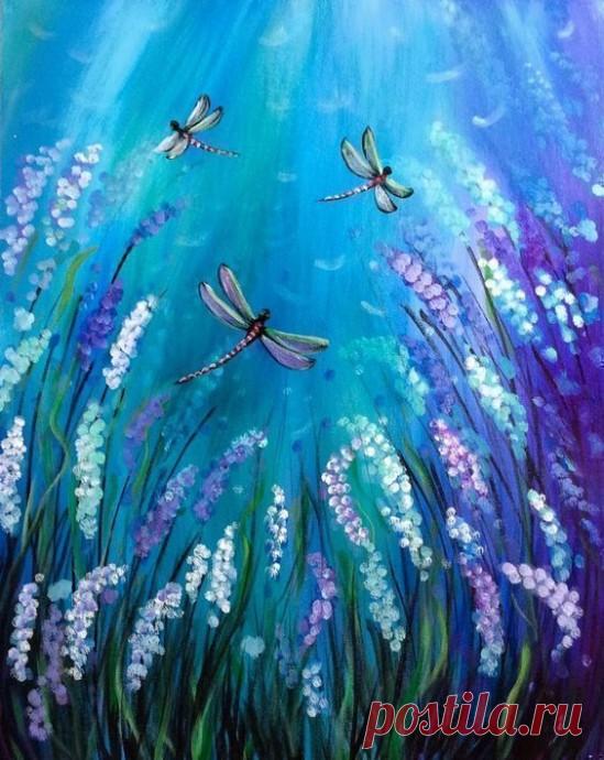 ​Идеи рисования с детьми ватными палочками