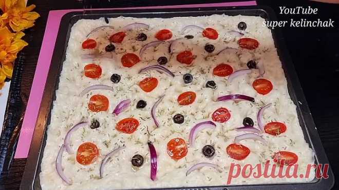 Смешайте Воду с мукой,Вы будете восторге от результата!Век живи век учись💯 ФОКАЧЧА,💯Просто и Вкусно!