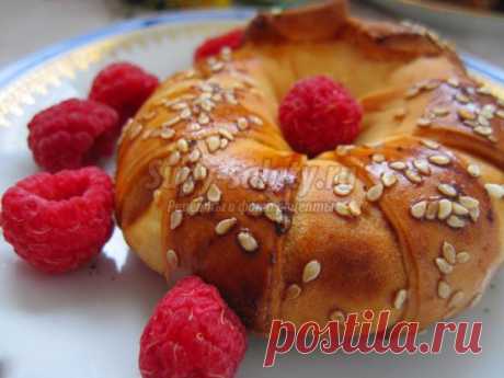 Малиновые колечки. Рецепт с пошаговыми фото