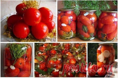 ПОМИДОРЫ КОНСЕРВИРОВАННЫЕ: ТОП- 23 РЕЦЕПТА!!!!!