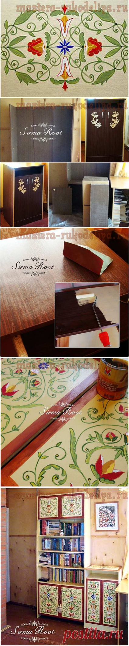 Мастер-класс по росписи: Узорная мебель
