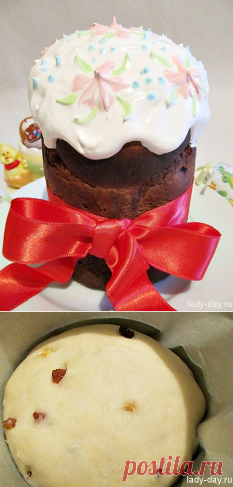 Пасхальный кулич с сухофруктами | Простые рецепты с фото