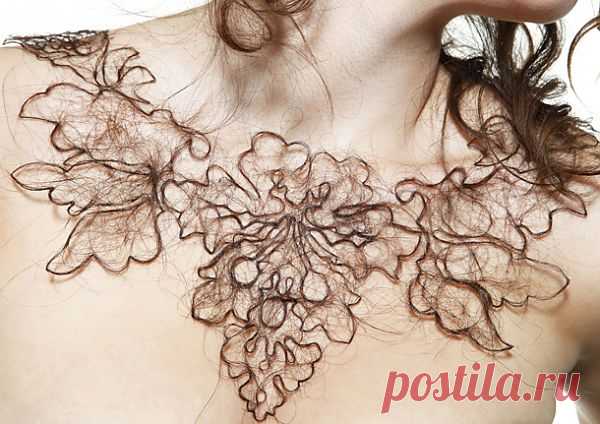 Украшения из волос / Украшения и бижутерия / Модный сайт о стильной переделке одежды и интерьера