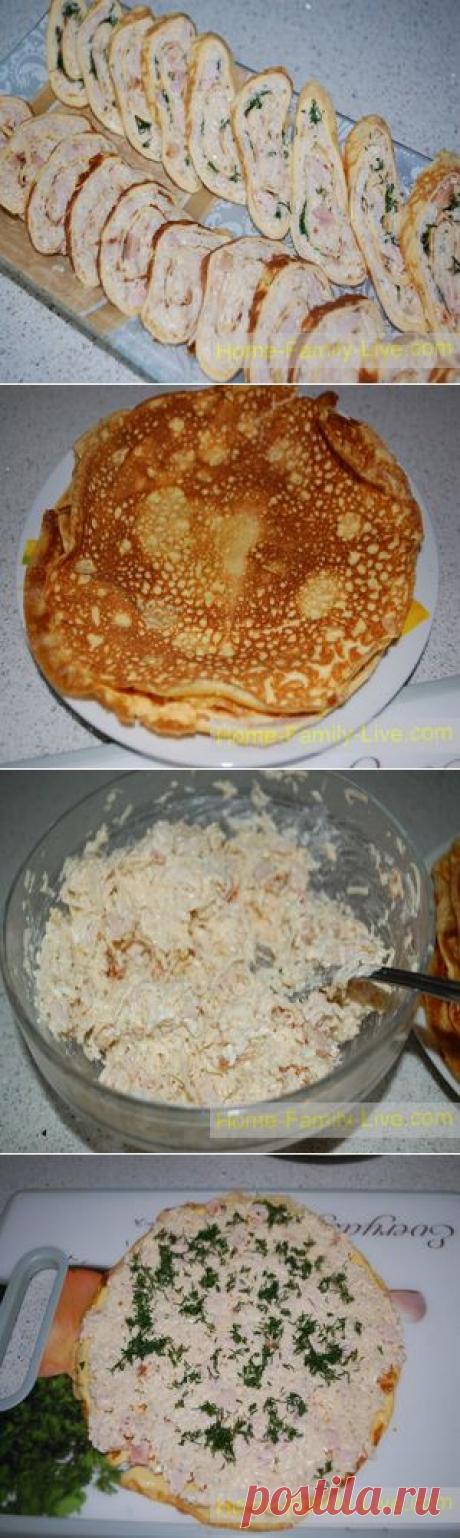 Сырные рулетики - Кулинарные рецепты