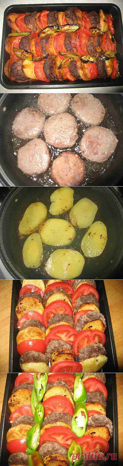 Firinda Potates Kofte (турецкая кухня) : Вторые блюда