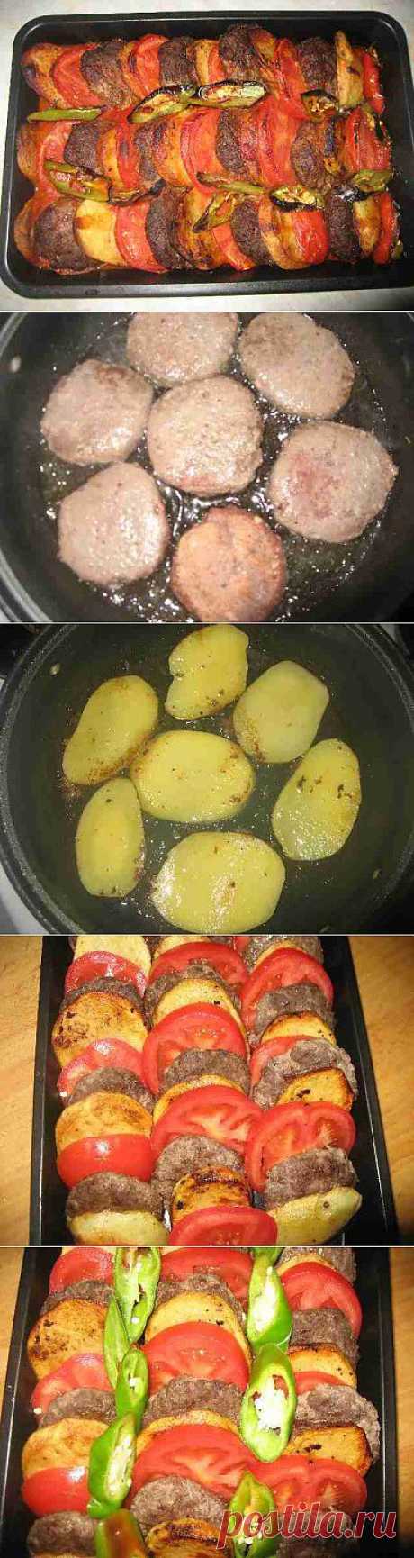 Firinda Potates Kofte (турецкая кухня) : Вторые блюда
