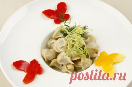 Пельмени с крабовым мясом