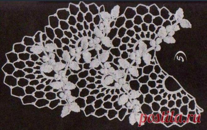 Ленточные кружева №001.