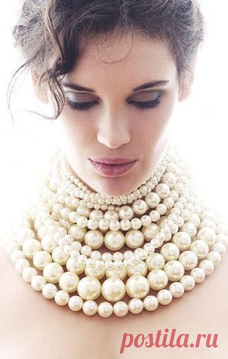 Крупный жемчуг снова в моде