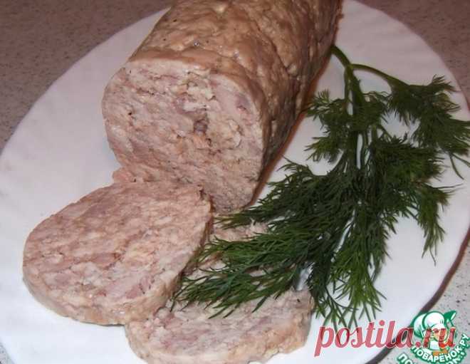 Домашняя ветчина в пакете из-под сока – кулинарный рецепт