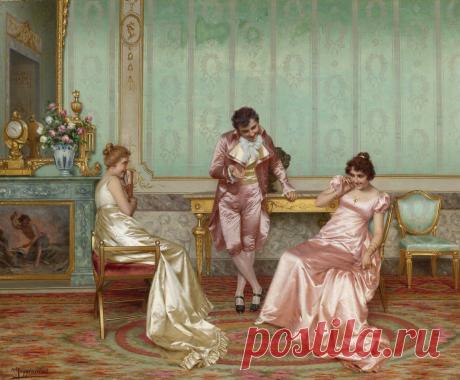 Художник Vittorio Reggianini|Элегантная живопись