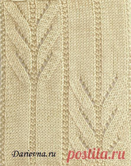 В копилку: разные узоры спицами.