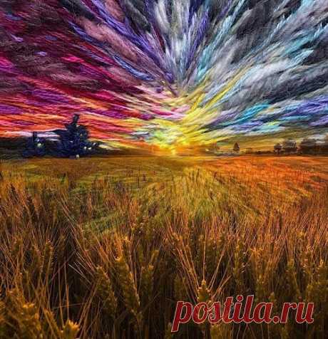 Пейзажи с помощью ниток от Веры Шимуни Художники по вышивке некоторое время назад стали весьма творчески подходить к этому виду рукоделия, в чём мы не раз убеждались. В то время как одни являются приверженцами традиционной вышивки, создавая простые узоры, другие используют нить вместо кисти, вышивая выразительные текстуры и живописно сочетая цвета.