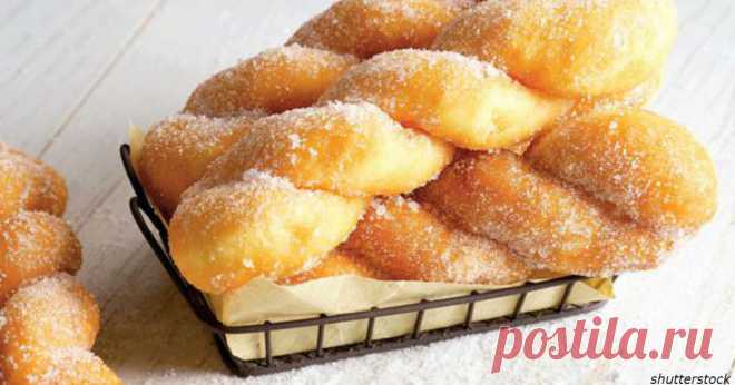 Пончики ″плетенка″: быстро, дешево и вкуснее, чем в кондитерской!