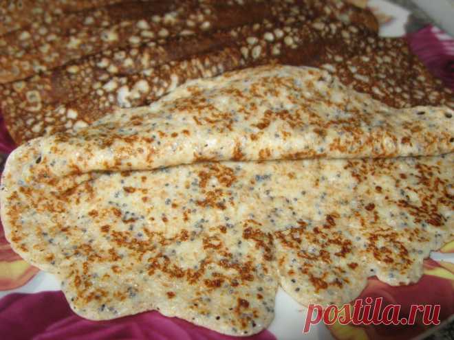 5 день масленицы мы предлагаем встретить весьма необычными и очень вкусными блинчиками с маком!