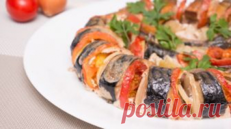 Скумбрия, запеченная в духовке: простой и очень вкусный рецепт