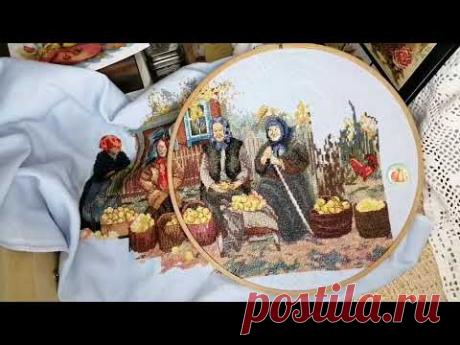 Все процессы сентября /мой вышивальный уголок/покупки