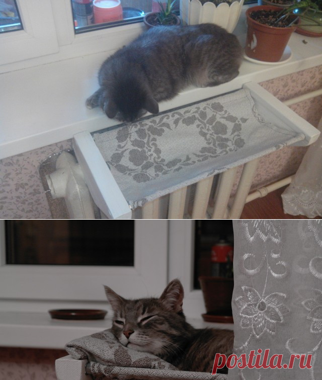 Лежанка для кота