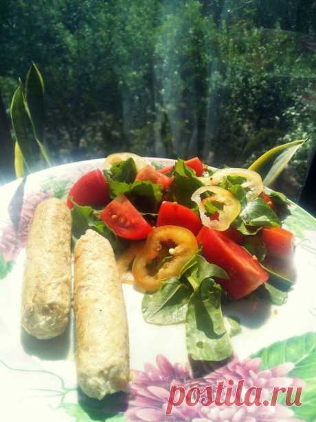 Сосиски из куриного филе - Простые рецепты Овкусе.ру