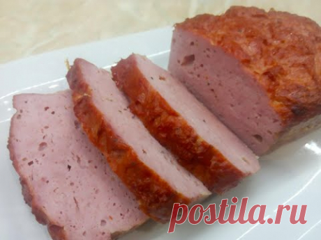 Мясной хлеб  по Баварский  как в Глобусе (Bayerischer Leberkäse)
