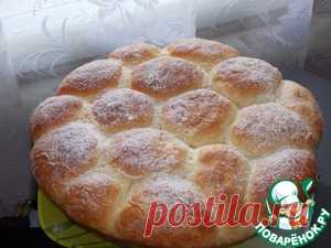 Булочки с грушей в молочной заливке - кулинарный рецепт