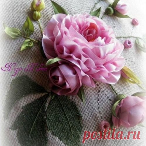 Потрясающая вышивка и цветы из ткани турецкой рукодельницы  Нигяр Хикмет