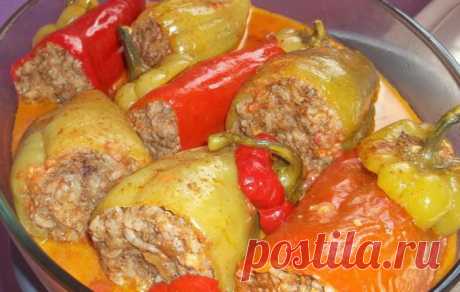 Фаршированные перцы без мяса. Рецепт, который я всегда готовлю с любовью! – В Курсе Жизни