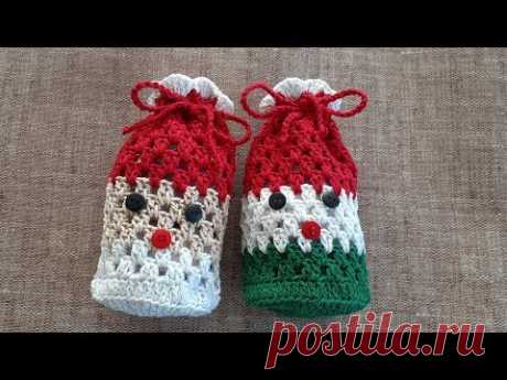 SACOLINHA DECORATIVA EM CROCHÊ | Passo a Passo
