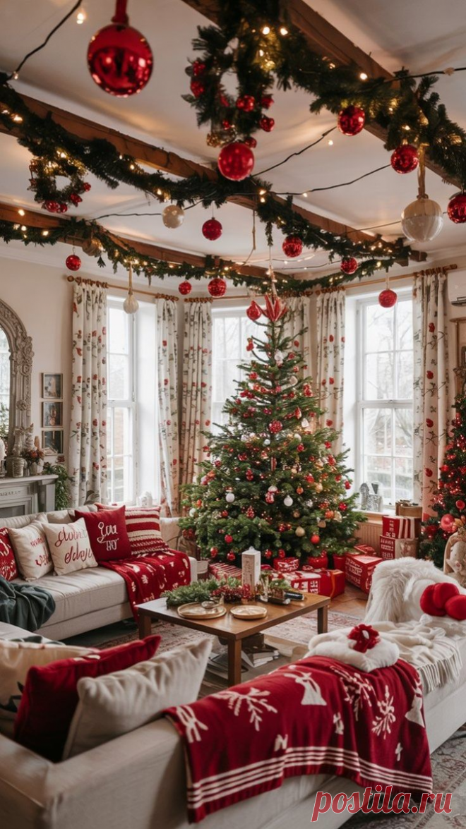 Как подготовить дом к Новому году: 5 шагов, которые создают атмосферу без лишнего декора | Litskevich Design | Дзен