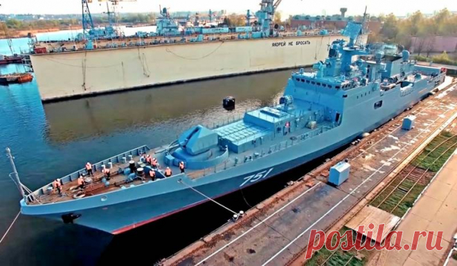 Военное кораблестроение РФ вырывается вперед 