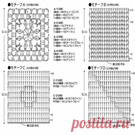В стиле пэчворк: 16 пледов крючком и спицами | Вязание с Paradosik_Handmade | Дзен