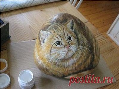 Роспись на камнях своими руками