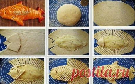 Выпечка: красивые узоры из теста | OK.RU