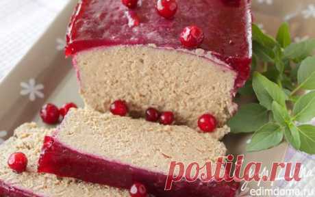 Патэ печеночно-куриное с брусникой | Кулинарные рецепты от «Едим дома!»