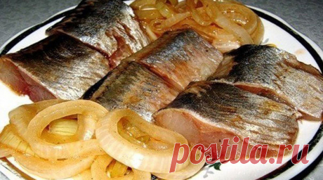 Бесподобный способ засолки селедочки. Ну очень вкусно! - interesno.win В моей семье очень любят домашнюю селедочку. Я поливаю ее маслицем и...